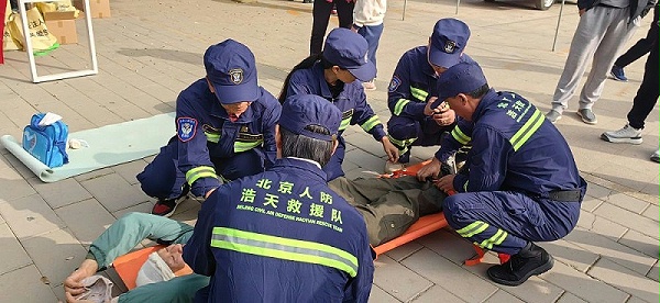 PRS音響為北京人防浩天志愿者救援隊潭柘寺服務站成立揭牌儀式保駕護航