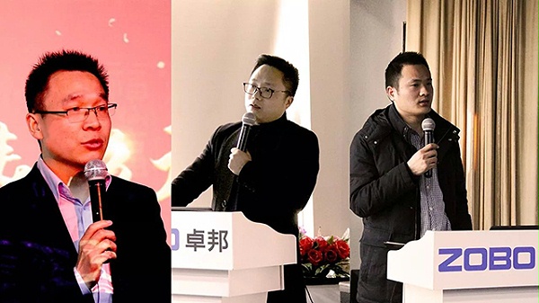 MP部總經(jīng)理張新強(qiáng)、上海運(yùn)營經(jīng)理張誼斌、北京大區(qū)經(jīng)理張書杰