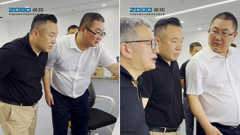 ZOBO卓邦張新峰與協(xié)會(huì)領(lǐng)導(dǎo)走訪中建電子信息技術(shù)有限公司，共商發(fā)展大計(jì)