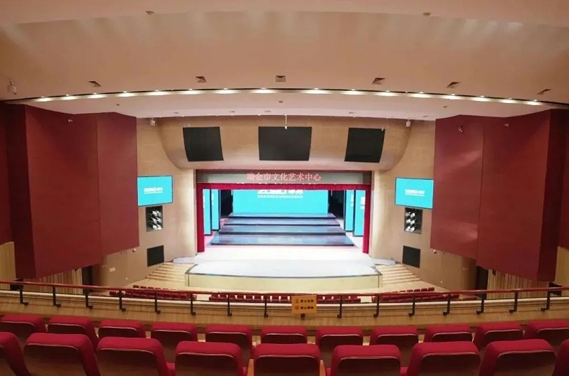 劇場劇院案例丨ZOBO卓邦為瑞金市文化藝術中心提供聲光電系統(tǒng)的空間視聽解決方案及服務