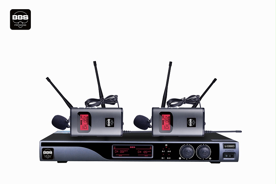 領(lǐng)夾話筒BBS商用話筒 U-5300D 舞臺(tái)演出麥克風(fēng) 無(wú)線麥克風(fēng) 無(wú)線會(huì)議話筒-BBS話筒