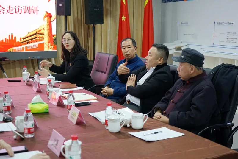 中共北京市商業(yè)服務(wù)業(yè)協(xié)會(huì)第三聯(lián)合黨委領(lǐng)導(dǎo)蒞臨北京聲光視訊行業(yè)協(xié)會(huì)會(huì)長(zhǎng)單位ZOBO卓邦調(diào)研工作