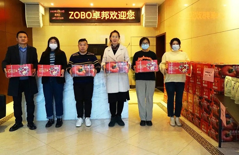 ZOBO卓邦工會丨春節(jié)慰問暖人心，凝心聚力鼓干勁